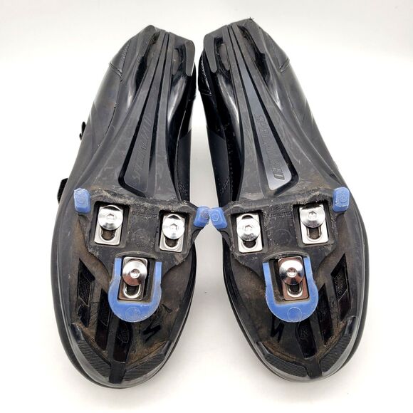 Specialized Comp Rd Cycling Shoes BOA Womens 6.5 39 Black 3 Bolt Shimano Blue - Picture 7 of 10